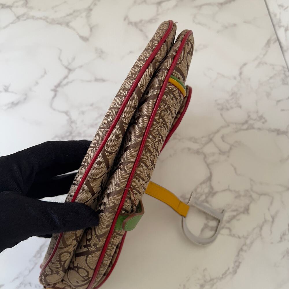 Dior Rasta saddle bag - Picture 7 of 10